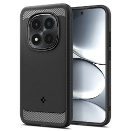 Dėklas telefonui Xiaomi Redmi Note 15 Pro 5G juodas Spigen Rugged Armor