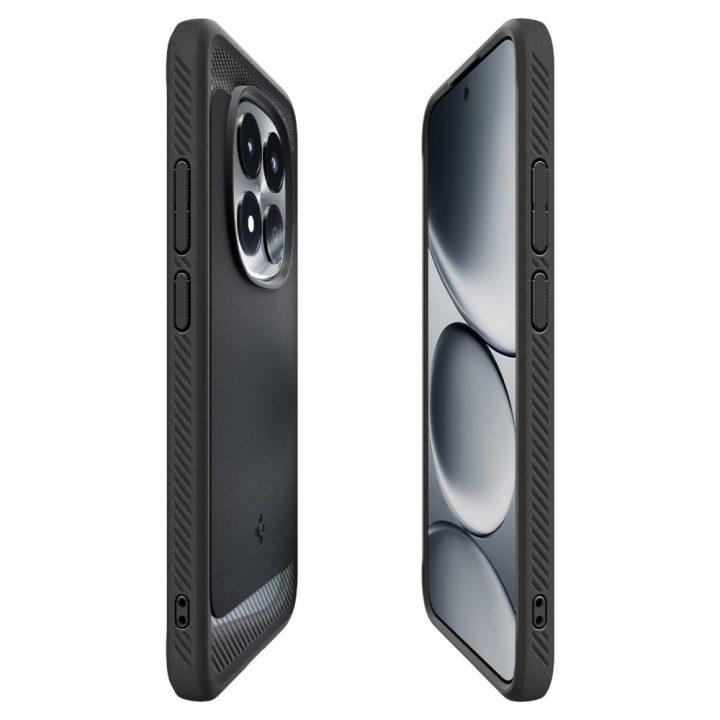 Dėklas telefonui Xiaomi Redmi Note 15 Pro 5G juodas Spigen Rugged Armor