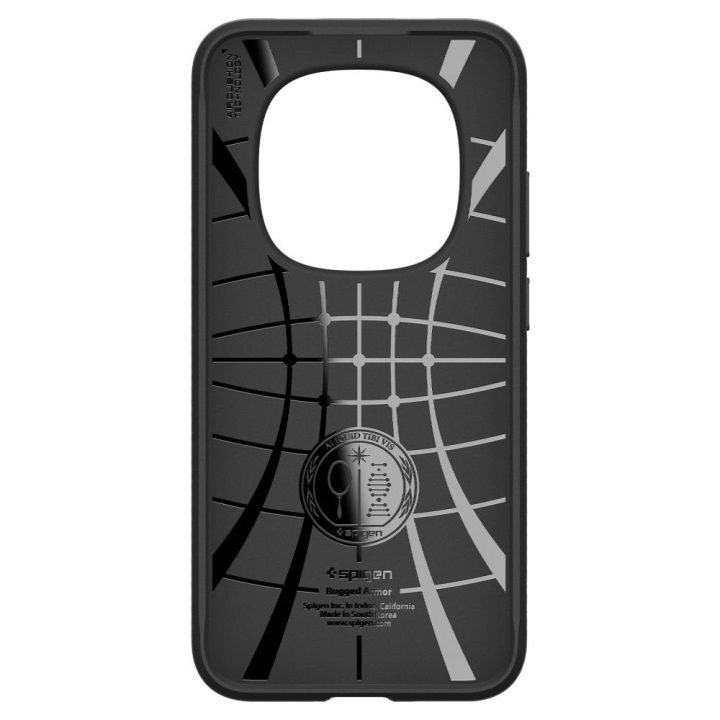Dėklas telefonui Xiaomi Redmi Note 15 Pro 5G juodas Spigen Rugged Armor