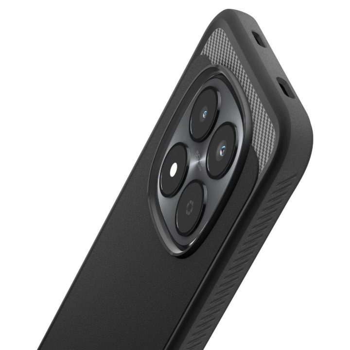 Dėklas telefonui Xiaomi Redmi Note 15 Pro 5G juodas Spigen Rugged Armor