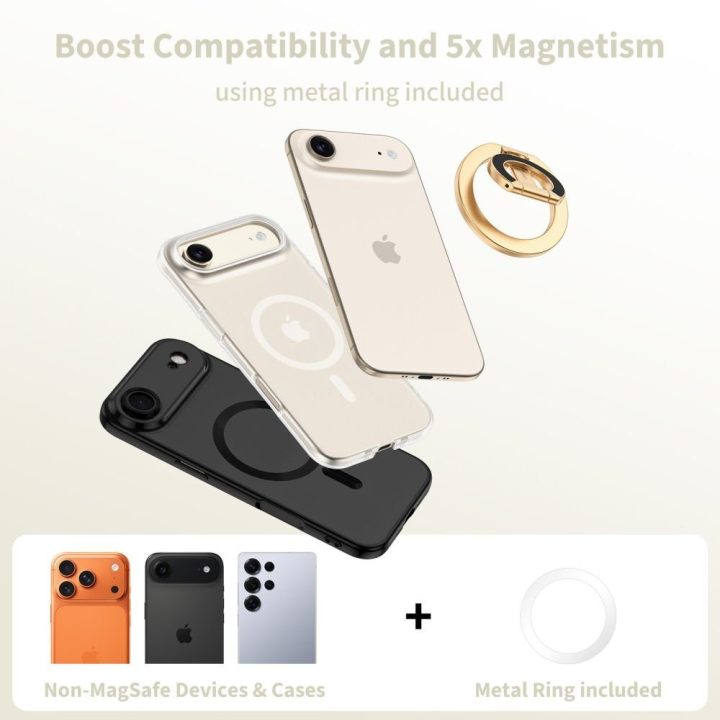 Magnetinis telefono laikiklis žiedas MMR400 auksinis