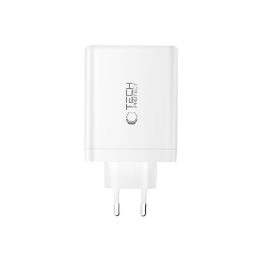 Telefono įkroviklis 140 W su 4 USB lizdais baltas