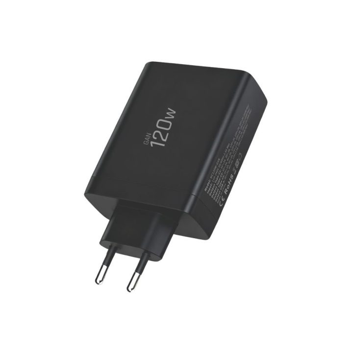 Telefono įkroviklis 120W su 4 USB-C/USB-A jungtimis