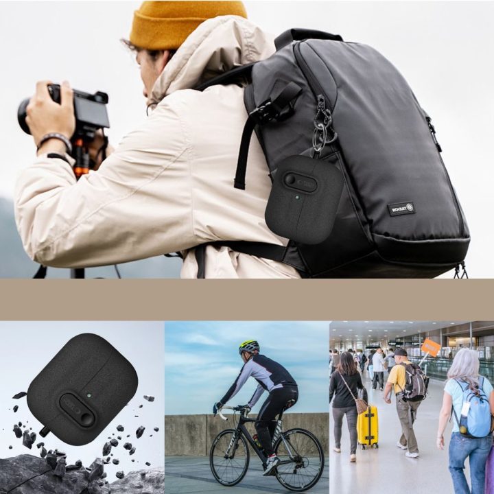 Dėklas ausinėms Samsung Galaxy Buds 3 / 3 FE / 3 Pro juodas