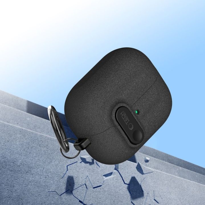 Dėklas ausinėms Samsung Galaxy Buds 3 / 3 FE / 3 Pro juodas