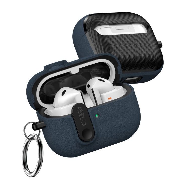 Dėklas Samsung Galaxy Buds 3 / 3 FE / 3 Pro ausinėms mėlynas