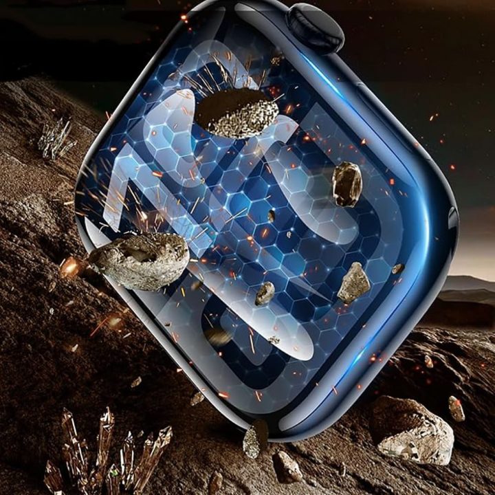 Grūdinto stiklo apsauga Apple Watch 40 mm (3 vnt.)