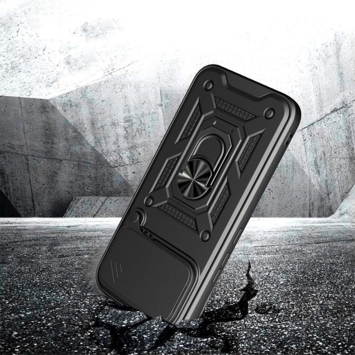 Dėklas telefonui Xiaomi Poco F8 Ultra su kameros apsauga juodas
