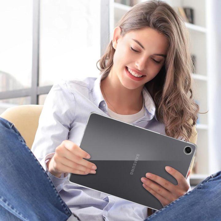 Dėklas planšetei Samsung Galaxy Tab A9 / A11 skaidrus