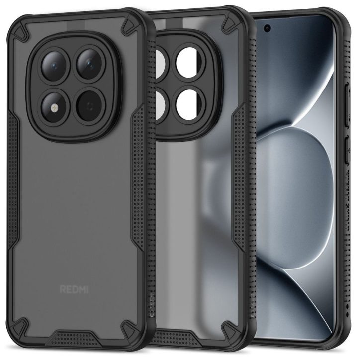 Dėklas telefonui Xiaomi Poco M8 Pro / Redmi Note 15 Pro+ 5G juodas