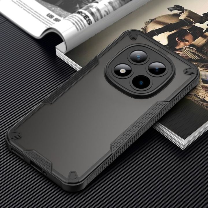 Dėklas telefonui Xiaomi Poco M8 Pro / Redmi Note 15 Pro+ 5G juodas