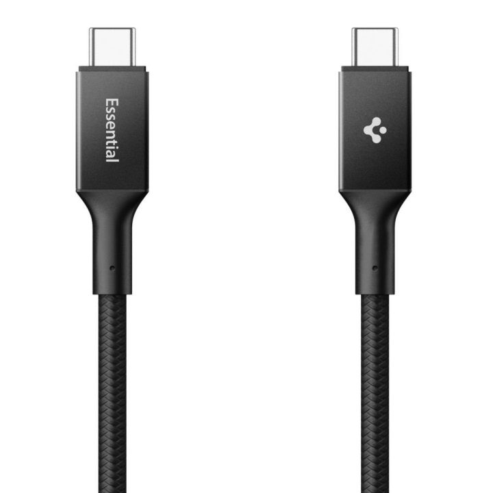 USB-C įkrovimo laidas 240 W 150 cm juodas Spigen