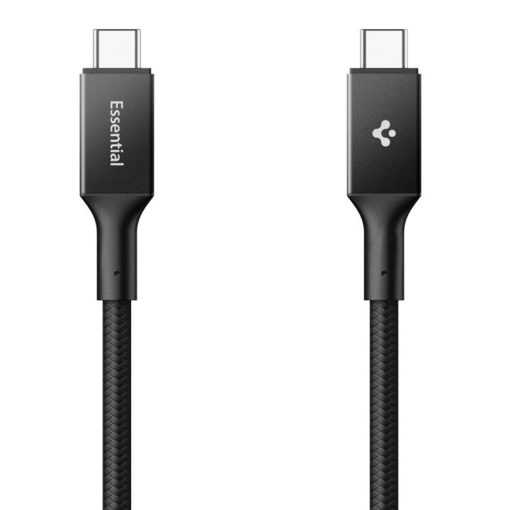 USB-C įkrovimo laidas 100 W 150 cm juodas Spigen