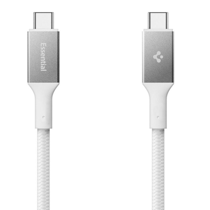 USB-C įkrovimo laidas 100 W 150 cm baltas Spigen