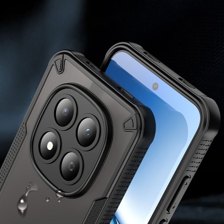 Dėklas telefonui Xiaomi Redmi Note 15 Pro 5G su MagSafe juodas