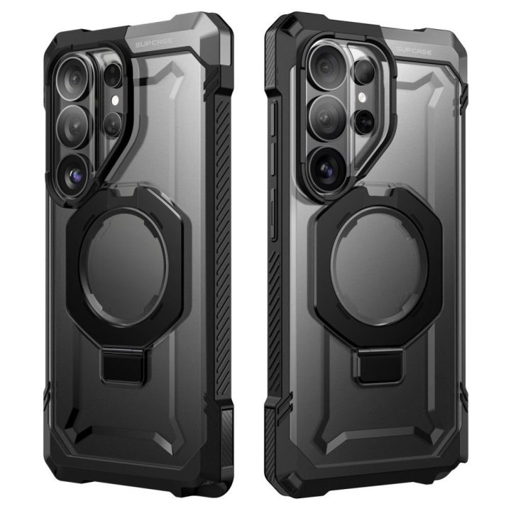 Dėklas telefonui Samsung Galaxy S26 Ultra su MagSafe juodas Supcase