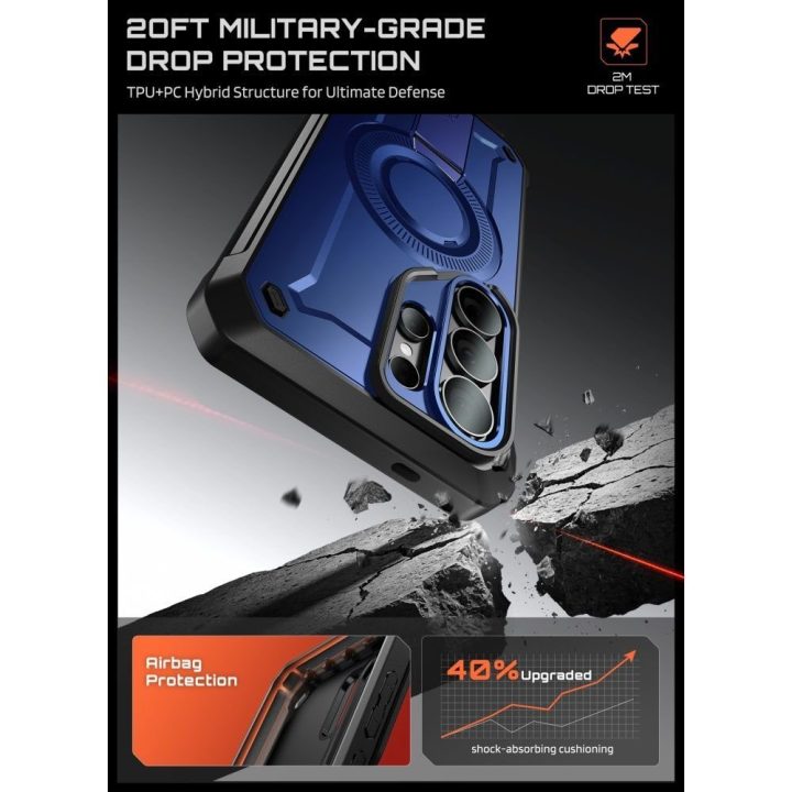 Dėklas telefonui Samsung Galaxy S26 Ultra MagSafe (2 vnt.) Supcase