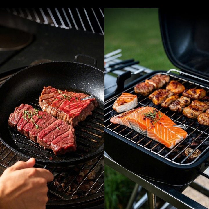 Maisto termometras su Bluetooth ir WiFi programėle Meatmeet S Pro