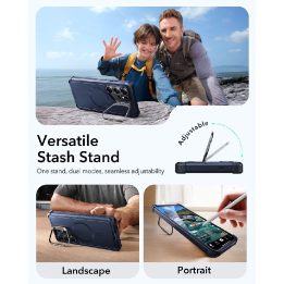 Dėklas telefonui Samsung Galaxy S26 Ultra su atrama ir MagSafe funkcija ESR