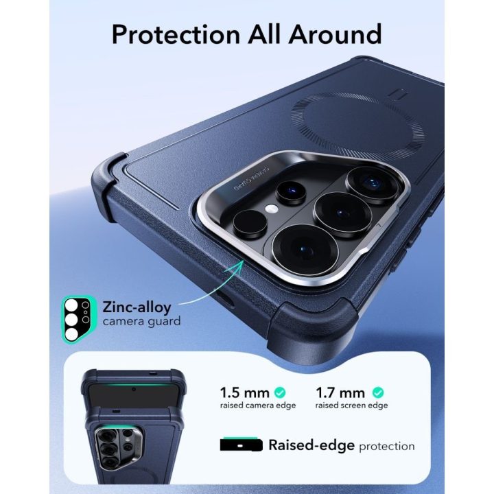 Dėklas telefonui Samsung Galaxy S26 Ultra su atrama ir MagSafe funkcija ESR