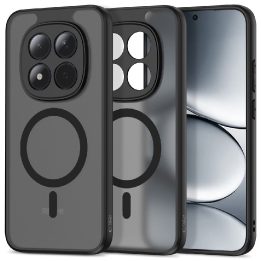 Dėklas telefonui Xiaomi Redmi Note 15 Pro 5G su MagSafe juodas