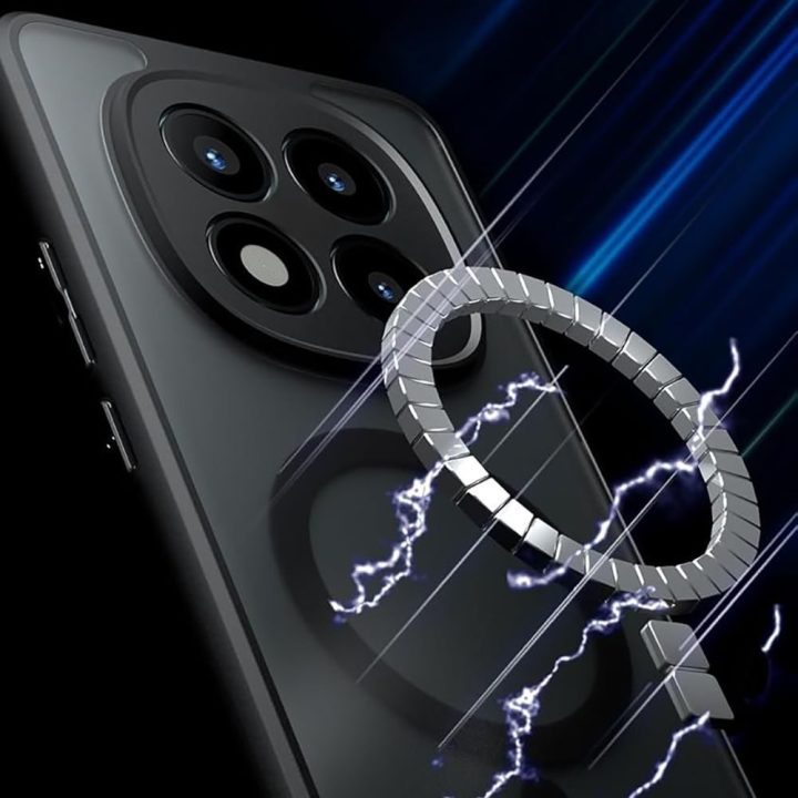 Dėklas telefonui Xiaomi Redmi Note 15 Pro 5G su MagSafe juodas
