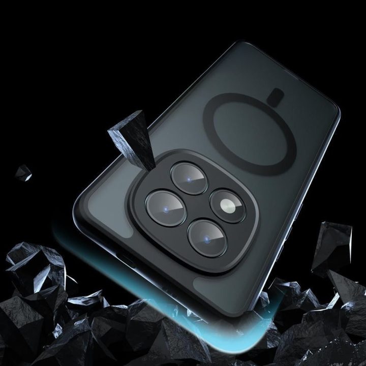 Dėklas telefonui Xiaomi Redmi Note 15 Pro 5G su MagSafe juodas