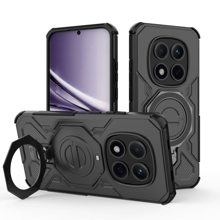Dėklas telefonui Xiaomi Redmi Note 15 Pro 5G su stovu ir MagSafe