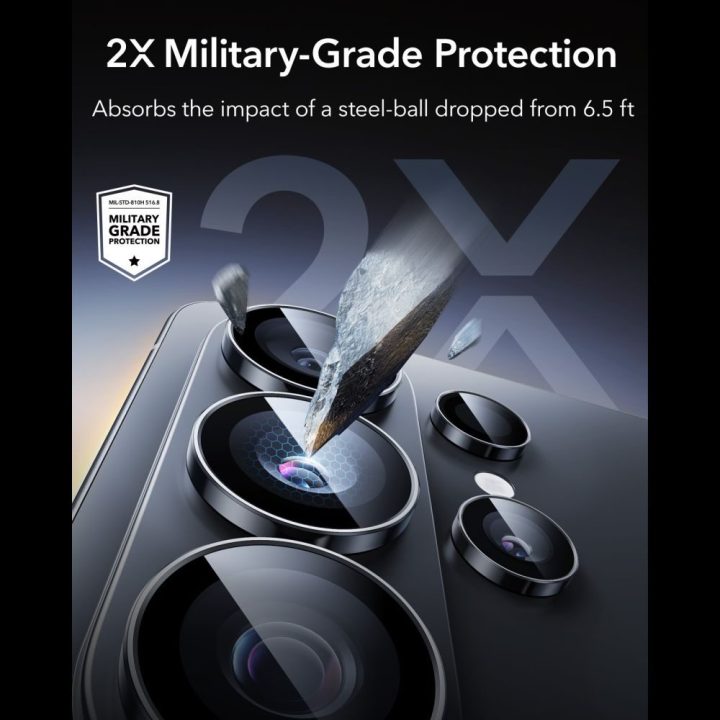 Kameros stikliuko apsauga Samsung Galaxy S26 Ultra juoda ESR