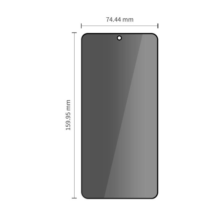 Grūdintas privatumo stiklas Samsung Galaxy S26 Ultra (2 vnt.)