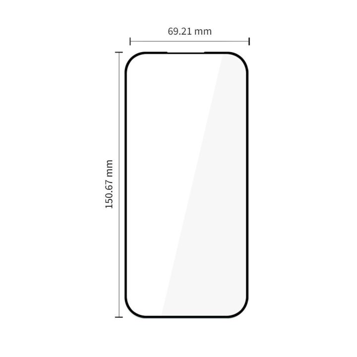 Grūdintas stiklas telefonui Google Pixel 9A / 20A (2 vnt.)