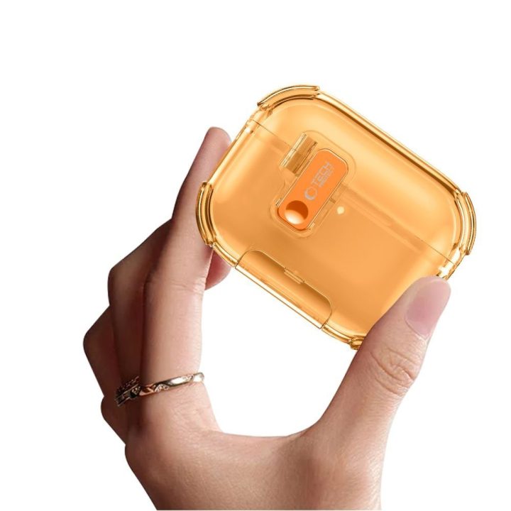 Dėklas AirPods Pro 3 ausinėms rožinis