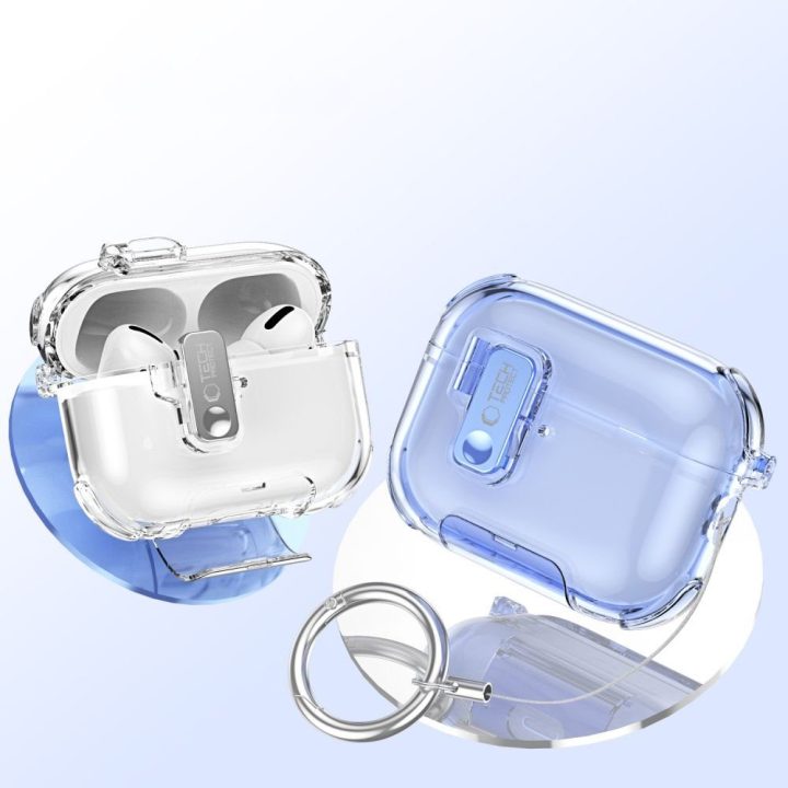 Dėklas AirPods Pro 3 ausinėms rožinis