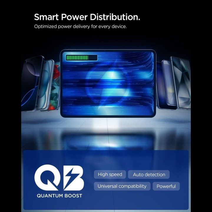 Automobilinis telefono įkroviklis 60 W juodas Spigen