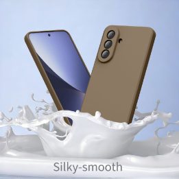 Dėklas telefonui Samsung Galaxy A57 5G rudas
