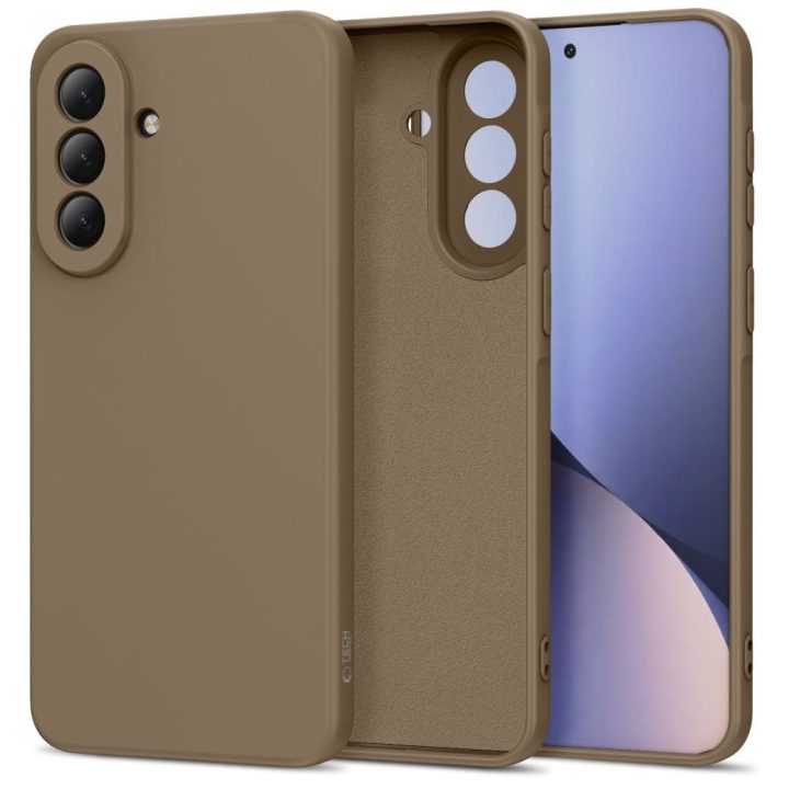 Dėklas telefonui Samsung Galaxy A57 5G rudas