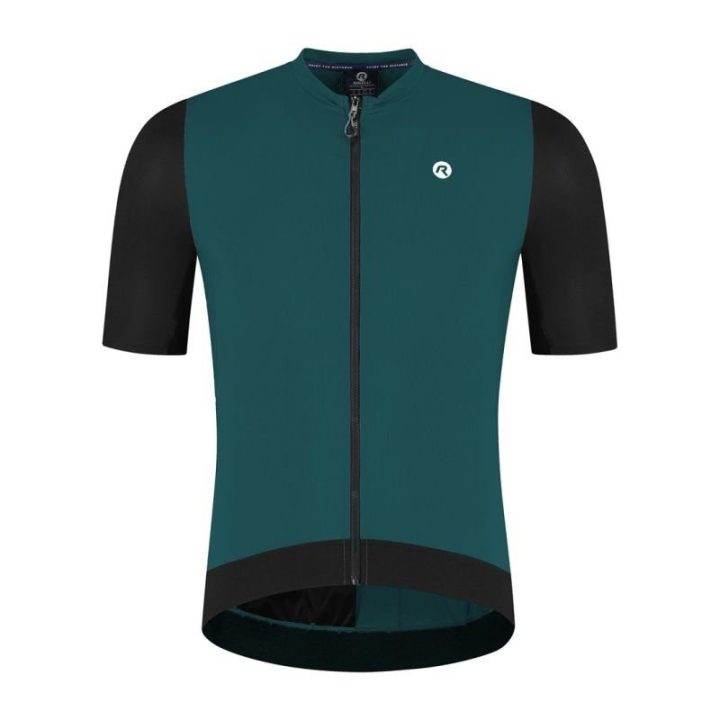 Vyriška dviratininko aprangos marškinėliai DISTANCE II turkio spalvos Rogelli