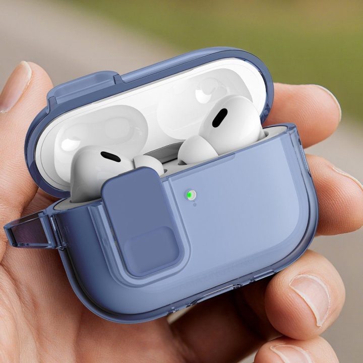Dėklas AirPods Pro 3 ausinėms mėlynas AmazingThing