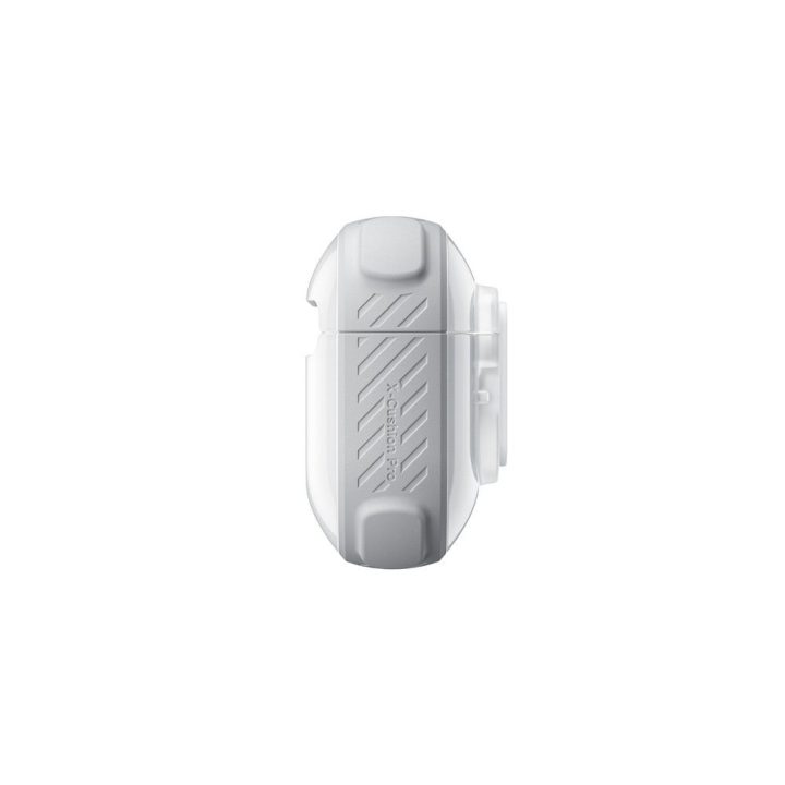 Dėklas AirPods Pro 3 ausinėms skaidrus baltas AmazingThing