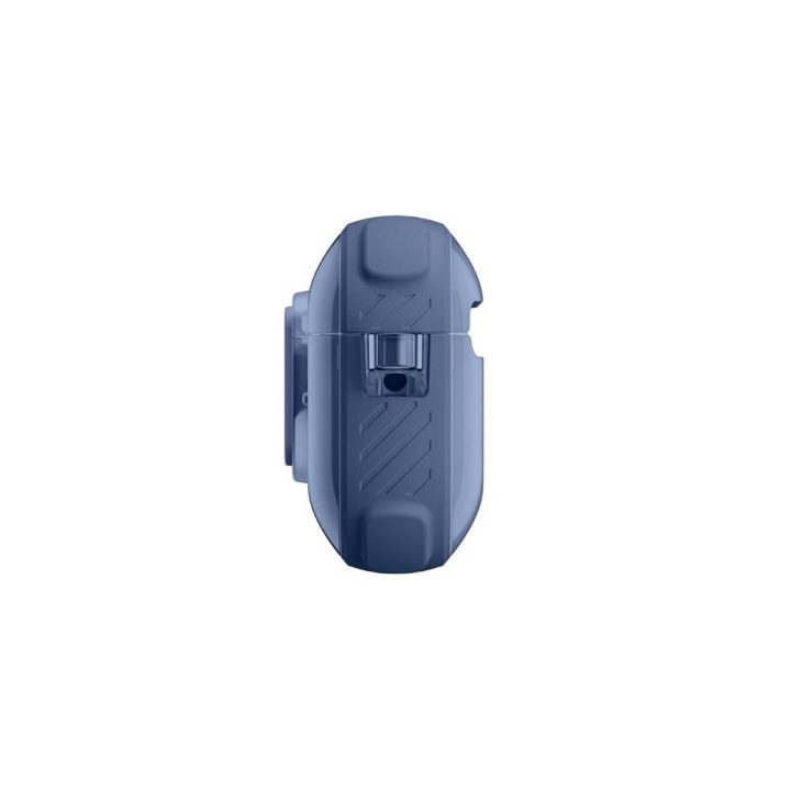 Dėklas AirPods Pro 3 ausinėms skaidrus mėlynas AmazingThing