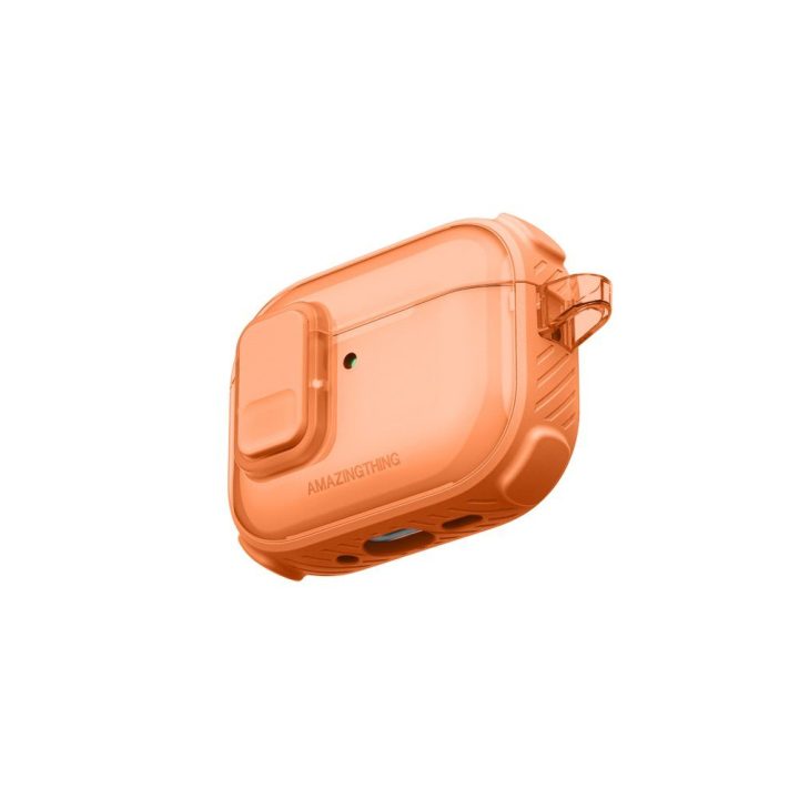 Dėklas AirPods Pro 3 ausinėms su MagSafe, oranžinis AmazingThing