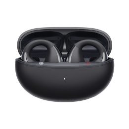 Belaidės ausinės su ausų kabliukais IPX4 Bluetooth 5.4 QCY Crossky C30 juodos