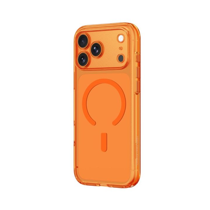 Dėklas telefonui iPhone 17 Pro Max su MagSafe oranžinis AmazingThing