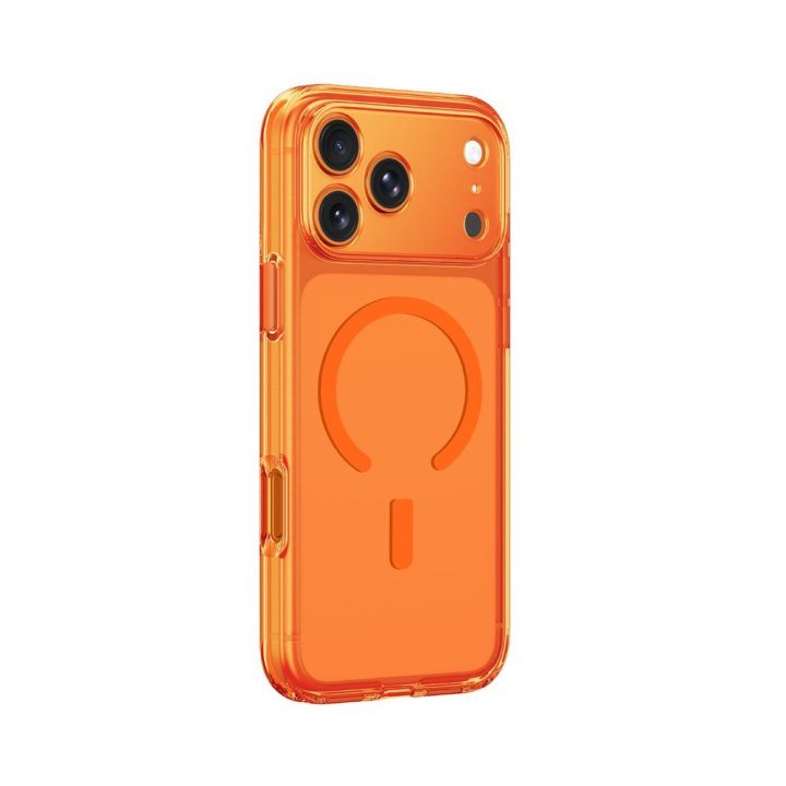 Dėklas telefonui iPhone 17 Pro Max su MagSafe oranžinis AmazingThing