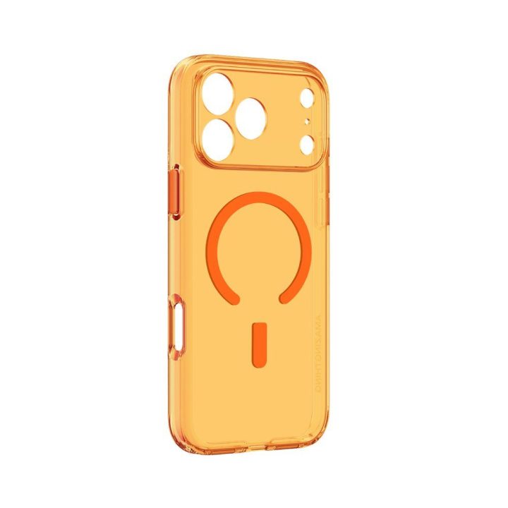 Dėklas telefonui iPhone 17 Pro Max su MagSafe oranžinis AmazingThing