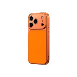 Dėklas telefonui iPhone 17 Pro pilnai dengiantis oranžinis AmazingThing
