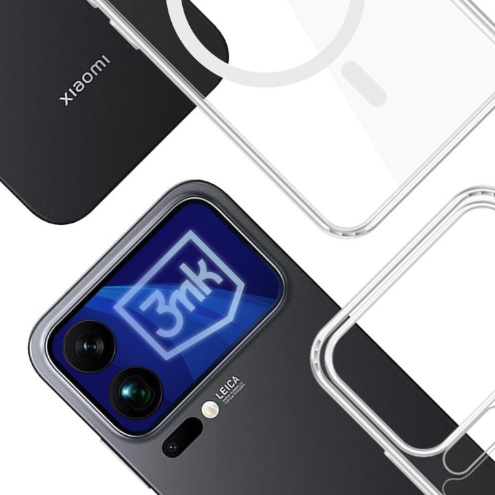 Dėklas telefonui Xiaomi 17 Pro permatomas