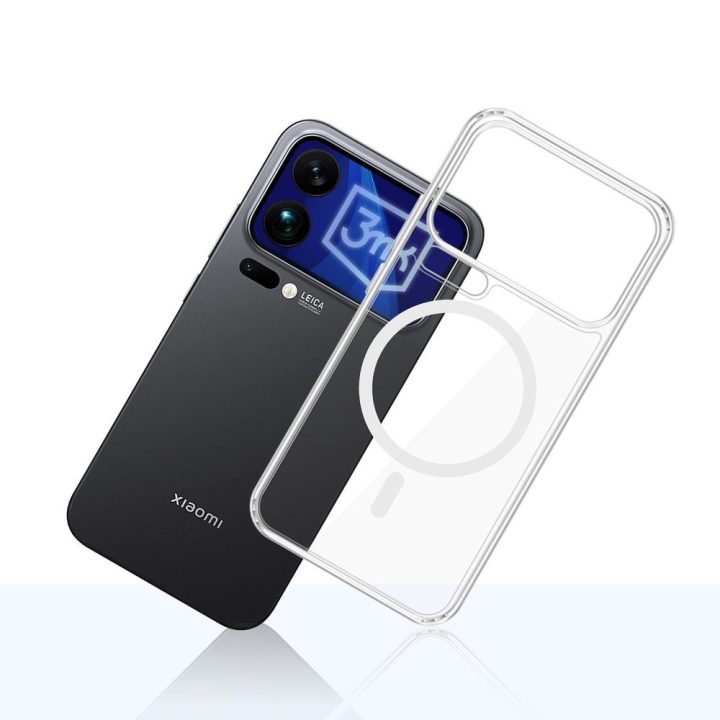 Dėklas telefonui Xiaomi 17 Pro permatomas