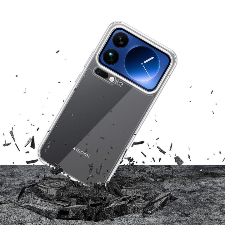 Dėklas telefonui Xiaomi 17 Pro Max skaidrus