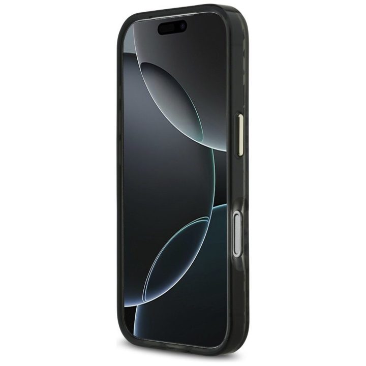 Dėklas telefonui iPhone 17 Pro Max su MagSafe juodas Guess